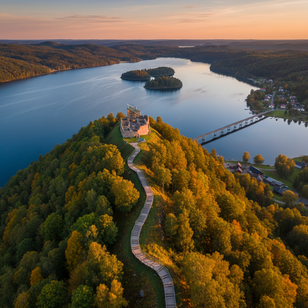 Dubingių piliakalnis: didinga istorija ir Asvejos panorama