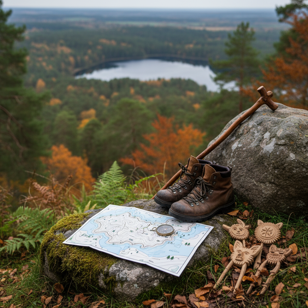 Naujas Sirvėtos regioninio parko žemėlapis: ką pamatyti?
